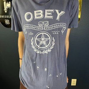 Obey Distressed Tee